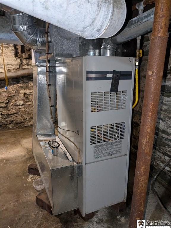 650 Barrows St, Jamestown, NY 14701 - utilities with heating unit