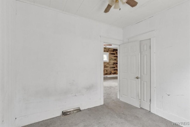 709 87th St, Niagara Falls, NY 14304 - carpeted spare room with ceiling fan