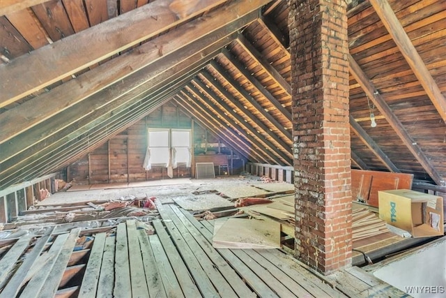 709 87th St, Niagara Falls, NY 14304 - view of unfinished attic