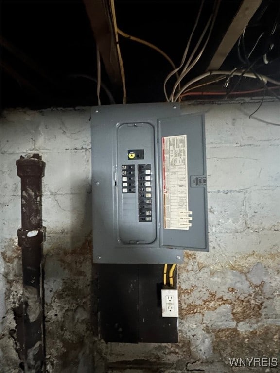 709 87th St, Niagara Falls, NY 14304 - utilities featuring electric panel