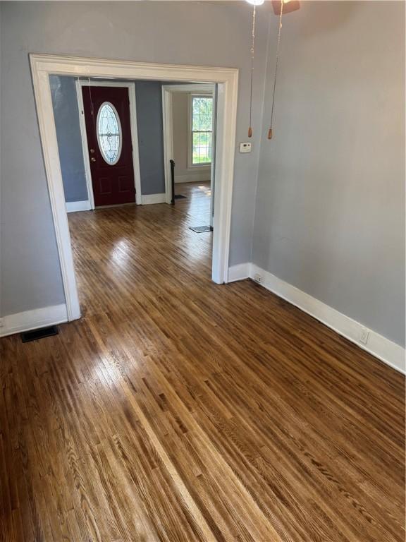 201 Sheppard St, Milo, NY 14527 - foyer entrance featuring baseboards and wood finished floors