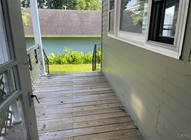 551/2 N Helmer Ave, Manheim, NY 13329 - view of wooden deck