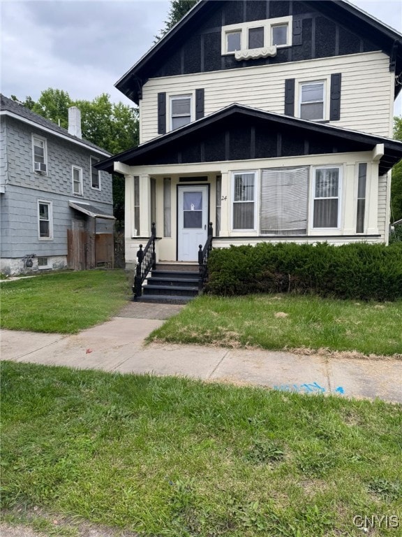 24 Spruce St, German Flatts, NY 13357 - traditional style home with a front yard