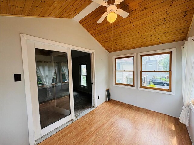 216 W William St Unit 201, Corning-City, NY 14830 - unfurnished sunroom featuring vaulted ceiling and plenty of natural light