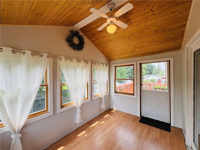 216 W William St Unit 201, Corning-City, NY 14830 - unfurnished sunroom with lofted ceiling