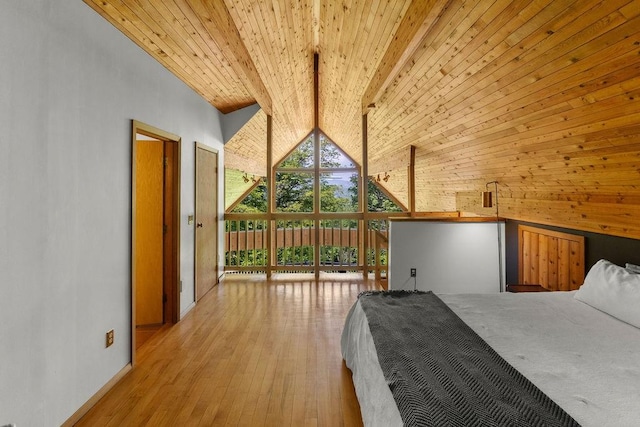 8 Small Rd, Middletown, NY 12455 - bedroom featuring wood-type flooring and wood ceiling