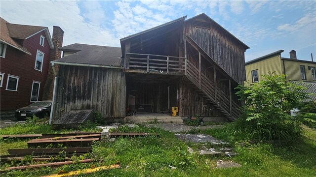 9-11 Bridge St, Sidney, NY 13838 - rear view of property
