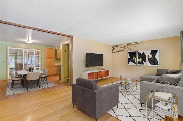 130 Quay Dr, Irondequoit, NY 14617 - living area featuring light wood-style flooring
