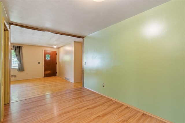 130 Quay Dr, Irondequoit, NY 14617 - spare room featuring light wood-style flooring and baseboards