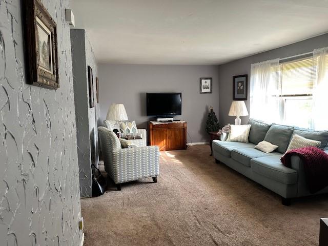 41 Wallman Dr, Henrietta, NY 14467 - living area featuring carpet flooring