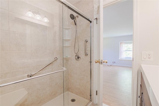 21 Chipping, Perinton, NY 14450 - full bath featuring a shower stall and vanity