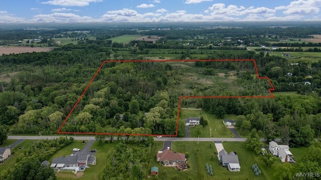 11544 Howe Rd, Newstead, NY 14001 - aerial view of property's location with property parcel outlined