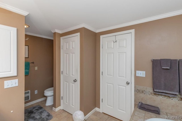 11544 Howe Rd, Newstead, NY 14001 - bathroom featuring ornamental molding and tile patterned flooring