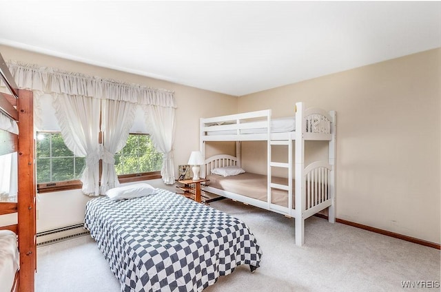 11544 Howe Rd, Newstead, NY 14001 - bedroom with a baseboard radiator and carpet