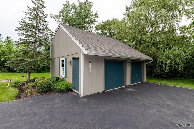 11544 Howe Rd, Newstead, NY 14001 - view of detached garage