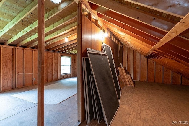 11544 Howe Rd, Newstead, NY 14001 - view of unfinished attic