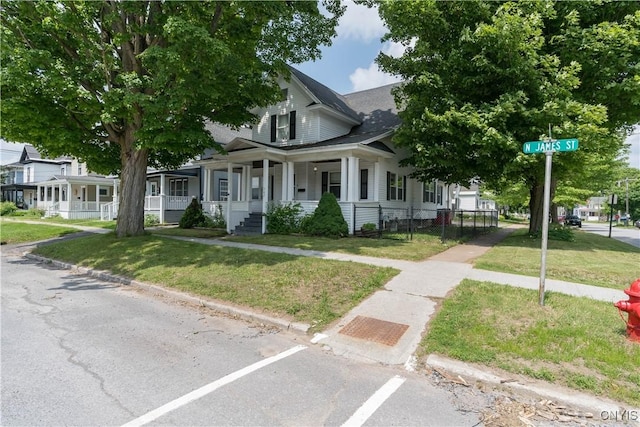 302 N James St, Wilna, NY 13619 - view of front of property with covered porch