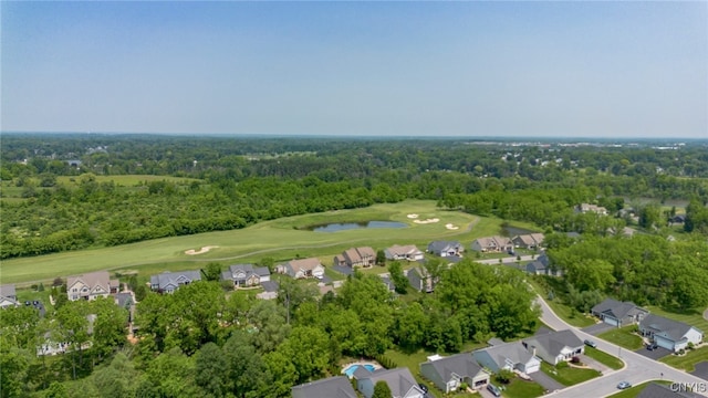 3389 Long Shadow Dr, Lysander, NY 13027 - aerial perspective of suburban area featuring a golf club and a large body of water