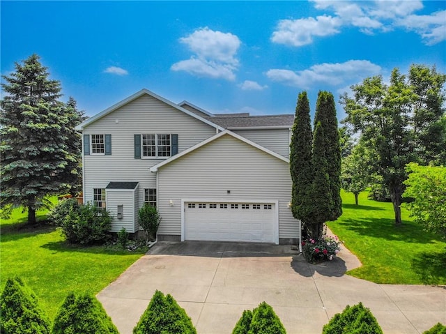 106 Woodsview, Erwin, NY 14870 - view of front facade featuring driveway and a front lawn