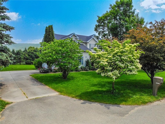 106 Woodsview, Erwin, NY 14870 - view of property hidden behind natural elements featuring a front yard