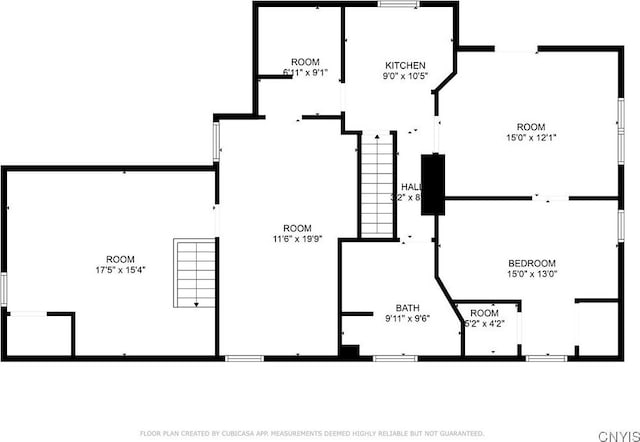 810 Franklin St, Skaneateles, NY 13152 - view of floor plan / room layout