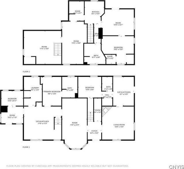 810 Franklin St, Skaneateles, NY 13152 - view of floor plan / room layout
