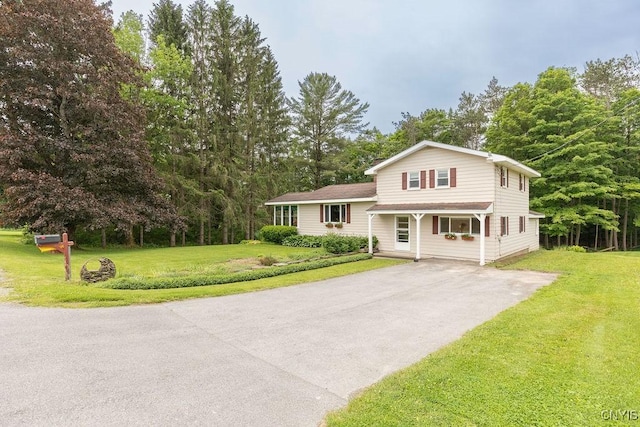 4581 Nelson Rd, Fenner, NY 13035 - view of front of home featuring a front lawn and driveway