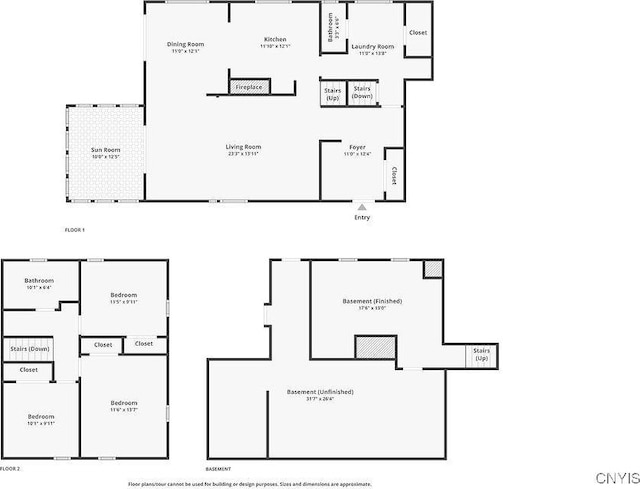 4581 Nelson Rd, Fenner, NY 13035 - view of home floor plan