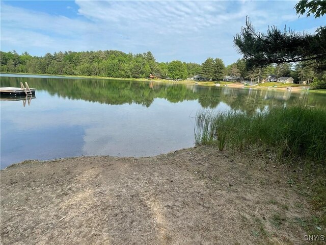 8054 Sand Pond Rd, Greig, NY 13343 - water view featuring a heavily wooded area