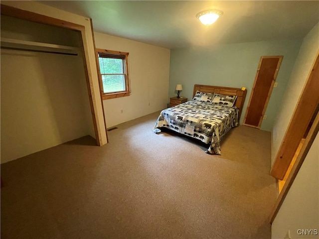 8054 Sand Pond Rd, Greig, NY 13343 - bedroom with light colored carpet and a closet