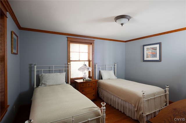 23986 Smith Rd, Alexandria, NY 13607 - bedroom featuring crown molding and wood finished floors