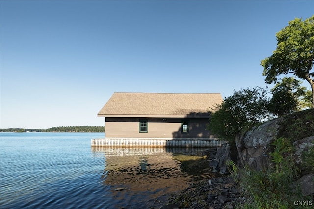 23986 Smith Rd, Alexandria, NY 13607 - rear view of property with a water view
