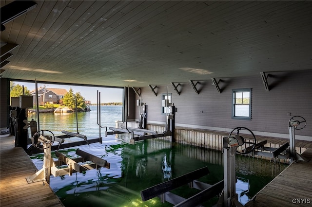 23986 Smith Rd, Alexandria, NY 13607 - dock with boat lift and a water view