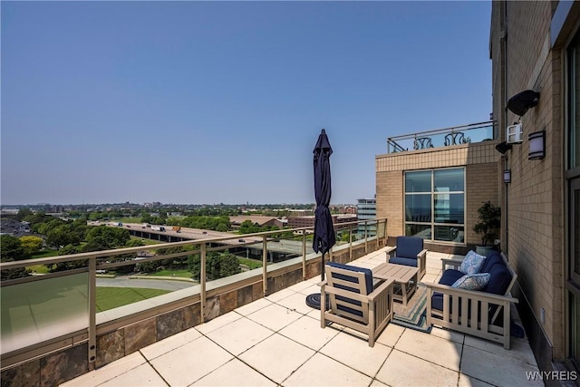 132 Lakefront Blvd Unit 804, Buffalo, NY 14202 - patio / terrace featuring outdoor lounge area