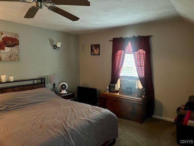 60 Cambridge Rd, Whitestown, NY 13492 - carpeted bedroom featuring ceiling fan and cooling unit