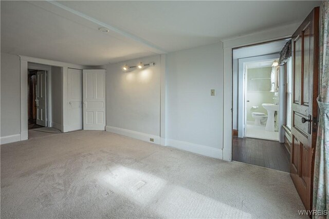 4724 Wilson Burt Rd, Wilson, NY 14172 - unfurnished bedroom with carpet flooring and ensuite bath