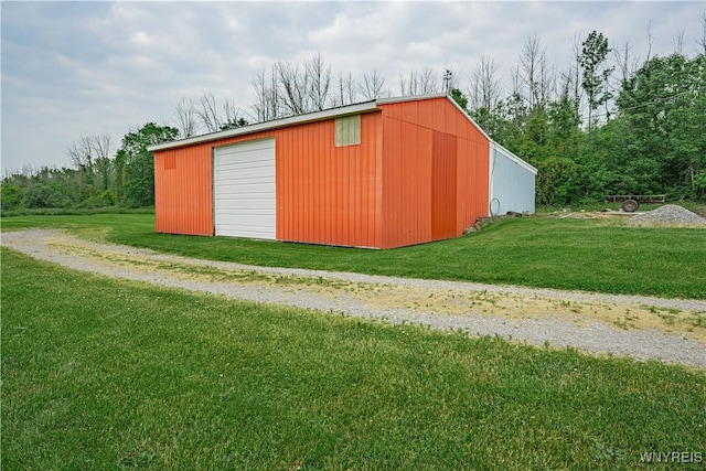 4724 Wilson Burt Rd, Wilson, NY 14172 - view of outbuilding featuring driveway