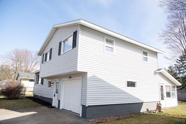 4114 Wetzel Rd, Clay, NY 13090 - view of side of property with a garage