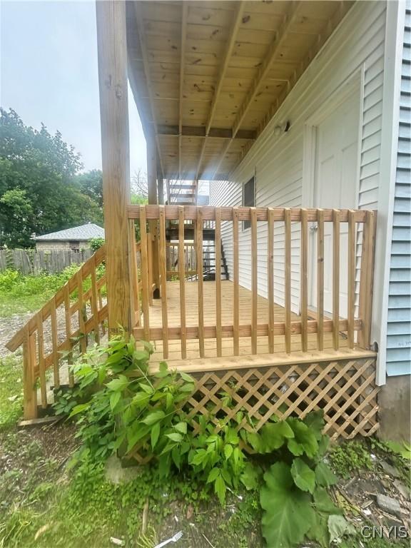114 Mark Ave Unit 2, Syracuse, NY 13205 - view of deck