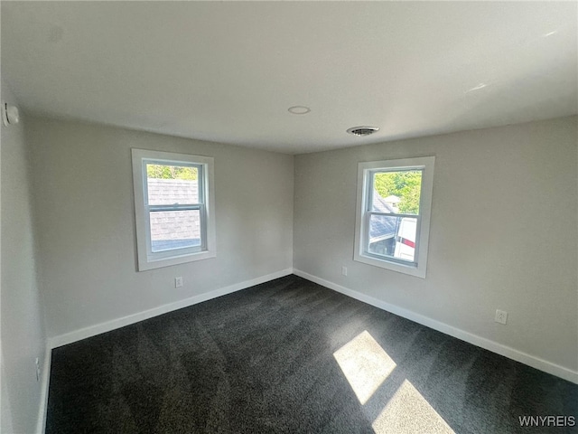 876 Hittown Rd, Caton, NY 14871 - spare room with plenty of natural light and dark colored carpet