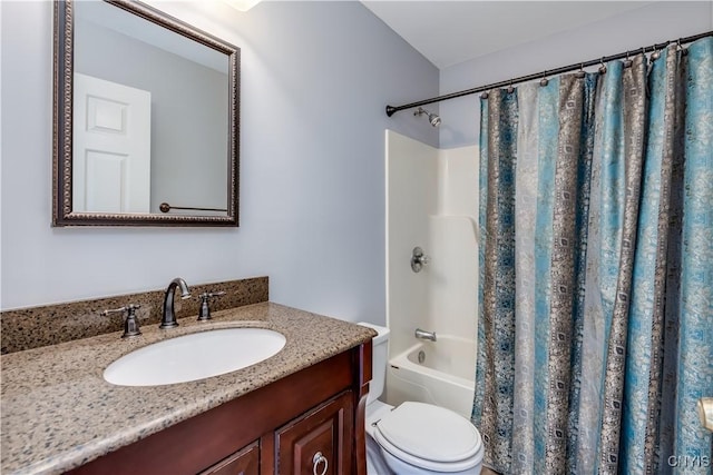 40 Phyllis Ln, Hastings, NY 13076 - full bathroom featuring vanity and shower / bath combo with shower curtain