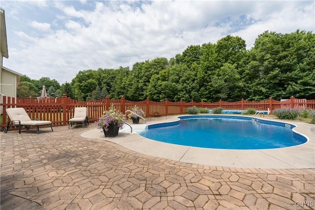 40 Phyllis Ln, Hastings, NY 13076 - view of pool with a patio and a fenced backyard
