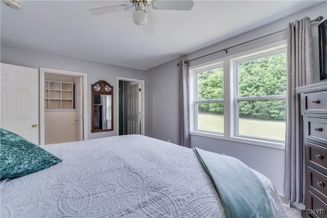 40 Phyllis Ln, Hastings, NY 13076 - bedroom featuring ceiling fan