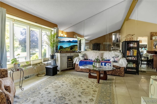 330 Hunters Ln, Amherst, NY 14221 - tiled living room with lofted ceiling