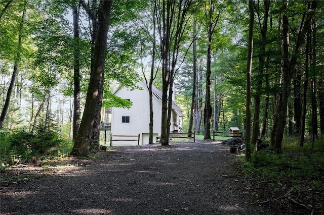 735 Howell Rd, Conquest, NY 13140 - view of yard