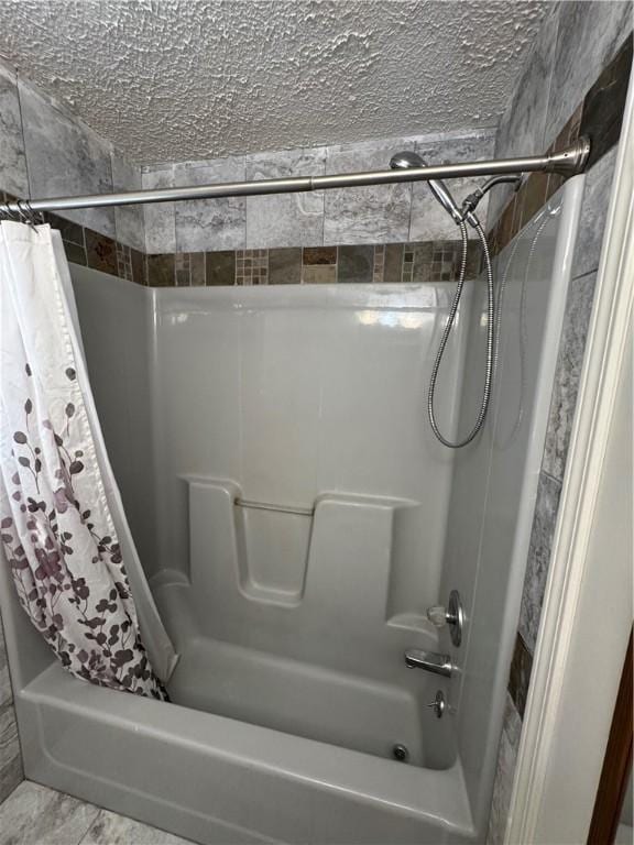 94 Brookhaven, Rochester, NY 14621 - full bathroom with shower / tub combo with curtain