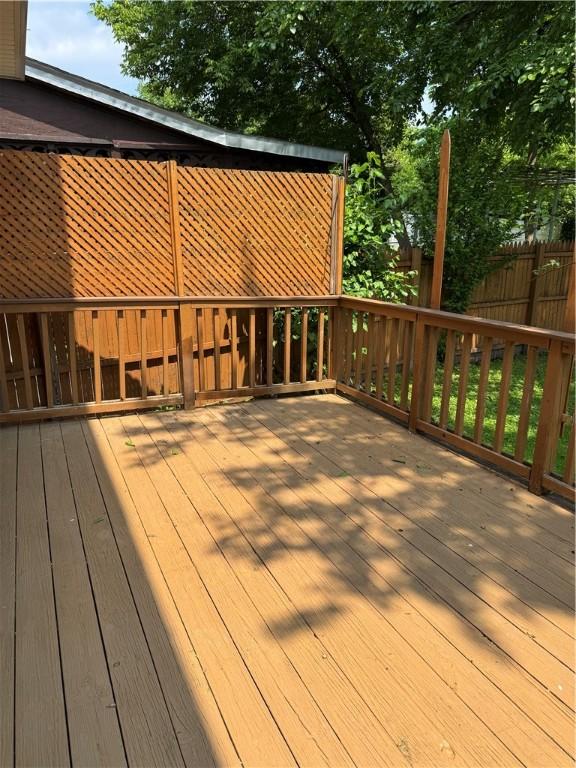 94 Brookhaven, Rochester, NY 14621 - view of wooden deck