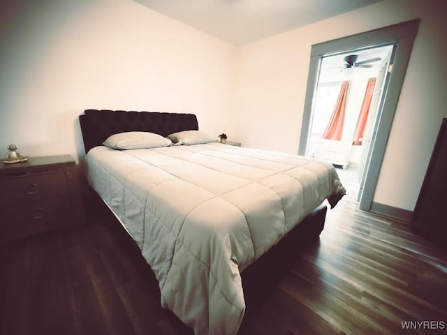 2218 Ferry Ave, Niagara Falls, NY 14301 - bedroom with wood finished floors and baseboards