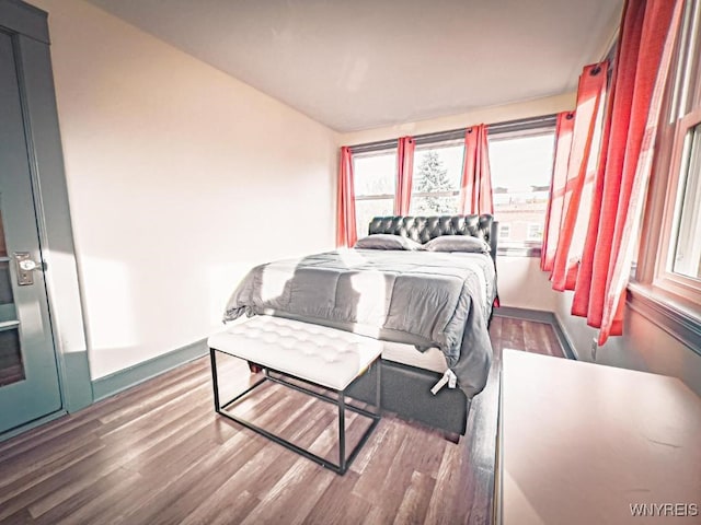 2218 Ferry Ave, Niagara Falls, NY 14301 - bedroom featuring wood finished floors and baseboards