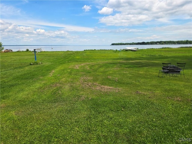 9395 Lakeshore View Rd, Sullivan, NY 13037 - view of green lawn featuring a water view